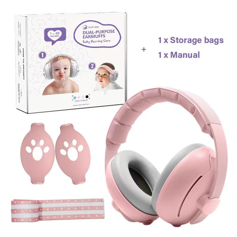 Baby Earmuffs Dual-purpose Head-mounted Noise Protection Sleep